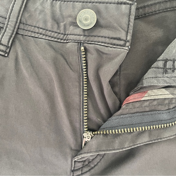Burberry Bayswater Skinny Zip Pants, Dark Grey, Size 27 - Picture 4 of 10
